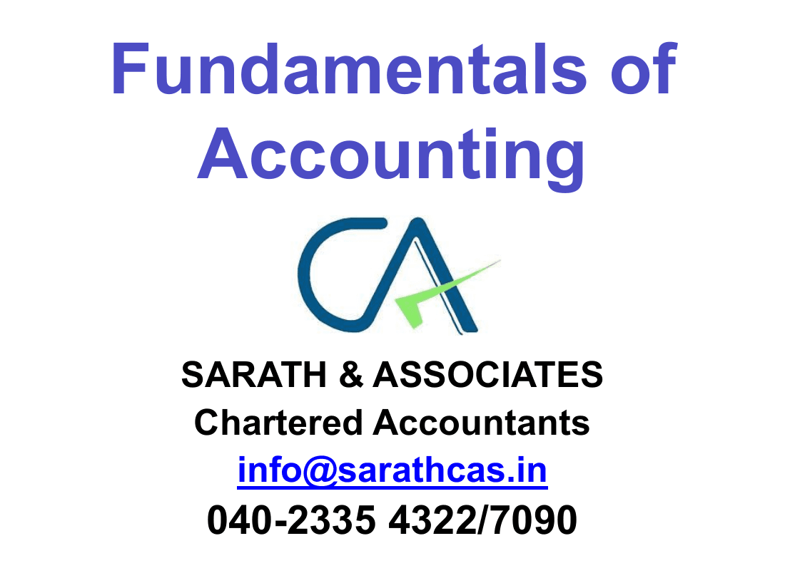 Chartered Accounting Fundamentals cover